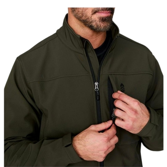 Free Country Men's Softshell Jacket Size XXL - Picture 2 of 7